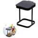 thumbnail image 3 of Bote De Basura De Metal Encimera De Cocina De Metal Soporte Para Bolsa De Basura Papelera De Hierro Forjado Estante De Basura Con Tapa Abatible Para Dormitorio Cocina Sala De Estar Eigraketly HA027981-01, 3 of 6