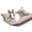 Gray/Tan, variant on Paw Inspired 17x17" Snuggle Bunny Bed for Rabbits, Cat and Other Small Pets and Animals | Reversible Fleece Bedding with Padded Sides (Gray/Tan)
