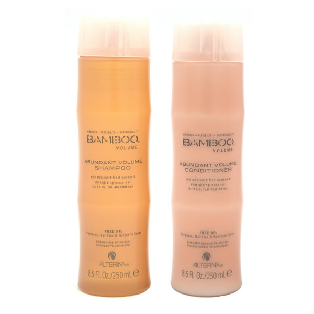 Alterna 8 5 Fl Oz Bamboo Volume Abundant Volume Shampoo And Conditioner Walmart Com Walmart Com
