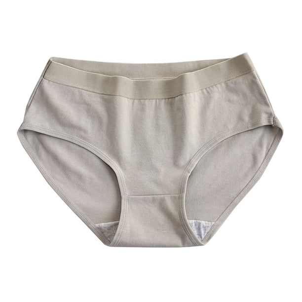 Puntoco Bragas para mujer, cintura alta, moda femenina, color sólido, tiro medio, transpirables, para tiempo libre