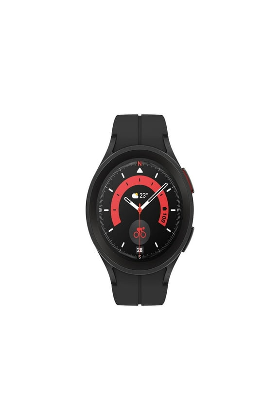 Pre-Owned Samsung Galaxy Watch5 Pro 45mm Smart Watch, Bluetooth - Black Titanium