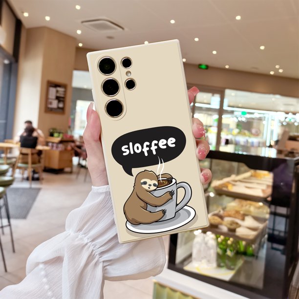 Mejore el aspecto de su iPhone con una funda de goma de TPU con estampado de dibujos animados minimalista y moderna