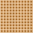 thumbnail image 1 of Ahgly Company Machine Washable Indoor Square Transitional Neon Orange Area Rugs, 6' Square, 1 of 7