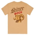 thumbnail image 2 of Shiner Beers 896542-large Bock Bottle Label Orange Colorway Front & Back Print T-Shirt - Large, 2 of 3