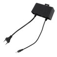 thumbnail image 1 of M Buder Adaptador de Corriente 12V 2A para Cámara de Seguridad y Monitoreo con Protección contra Rayos Diseño Impermeable para Exteriores Enchufe Europeo CA 100-240V Alta Eficiencia, 1 of 9