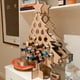 thumbnail image 4 of Adviento De Navidad Cuenta Regresiva 24 Árbol De Navidad De Madera Mini Soporte Para Alcohol Soporte Para Botella De Vino Decoración Regalos seitruly HA043555-01, 4 of 6