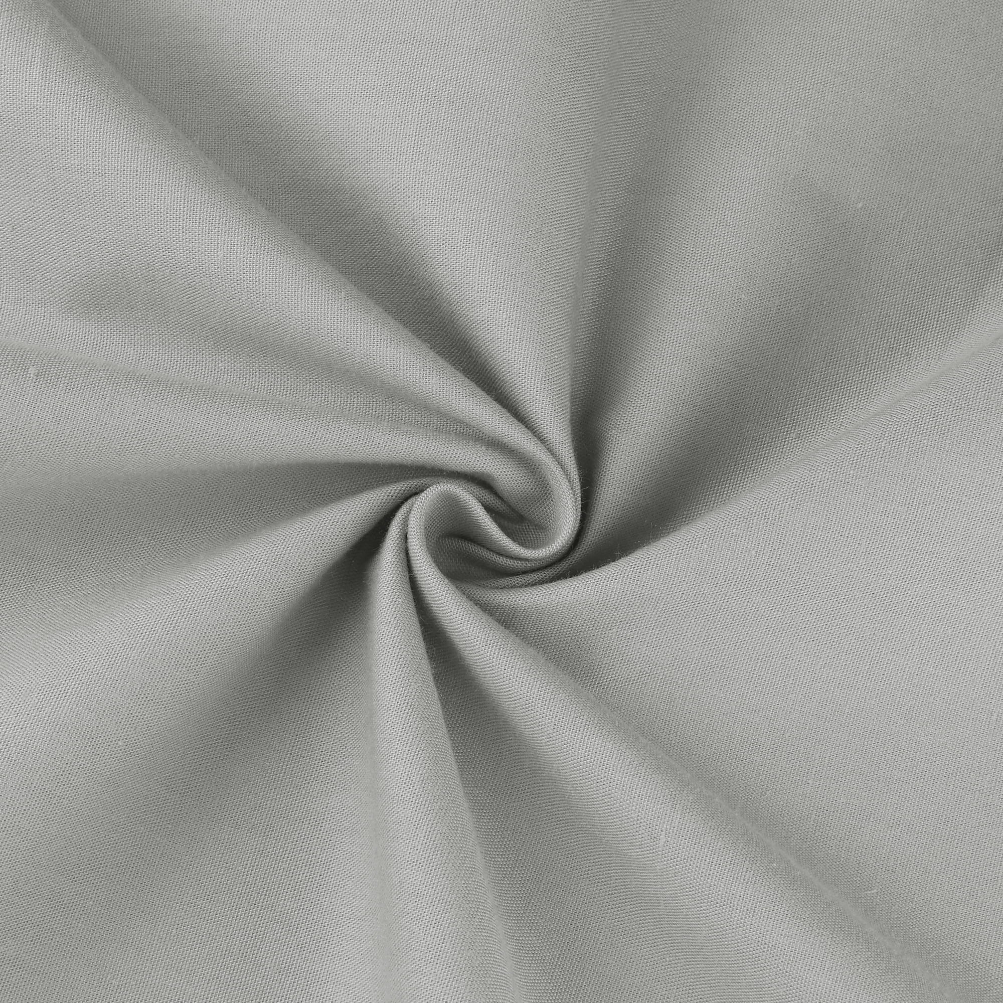 Unique Bargains Envelope Closure Cotton Durable Easy Care Pillowcases (2 Count) Gray Queen