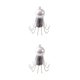 thumbnail image 2 of Greeniant Fishing Lure 6-claw Hooks Portable Universal Fishhooks Tackle Tool Fisherman Freshwater Fish Barbed Professional Metal 2piezas, 2 of 6