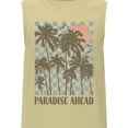 thumbnail image 5 of Wonder Nation, Boys' & Big Boys Graphic Core Tank Top, Paradise Sunshine, Sizes 4-16 Husky, 5 of 5