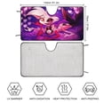 thumbnail image 4 of Hazbin Hotel Angel Dust Car Windshield Sunshade Umbrella Foldable Reflective Sun Visor Front Window Cover Protector Accessories, 4 of 8