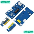 thumbnail image 2 of 2 in 1 PCI Express PCI-E 1X to 1X/4x/8x/16x Riser Card with Automatic Discoloration LED Light, 2 of 5