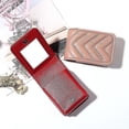 thumbnail image 3 of Neceser cosmético HUOGUO para pintalabios, cartera, piel auténtica, 3 of 4