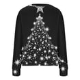 thumbnail image 4 of Deal of the Week Ofreoo Women‘s Christmas Printed CasualCardigan ButtonFashion Jacket Tops Coat Cardigan Sweaters for Women Lightweight, 4 of 5