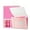Pink, variant on RYWESNIY 13-Pocket Expanding File Folder, with Secure Closure and Customizable Labels, Pink, 2 Count