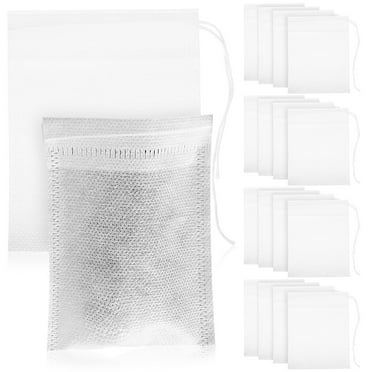200 Pcs Tea Bag Strainer Tea Infuser Bags Fine Tea Leaf Infuser Loose Tea Filter Bags