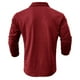 thumbnail image 4 of Blusas y camisas de manga larga con cuello redondo para hombre, cuello redondo, botones, boca plana, deportivas para hombre, blusas y camisas de manga larga con cuello redondo para hombre, 4 of 4