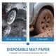 thumbnail image 2 of Alfombrillas de papel para coche Tuklye, desechables, blancas, 40 x 50 cm (50), 2 of 5