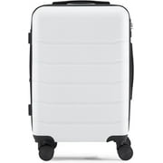 Nextay 3-Piece Luggage Sets, Hard Shell Suitcases with Spinner Wheels, Lightweight Rolling Suitcase Sets with TSA Lock, White (20/24/28 Inch)
