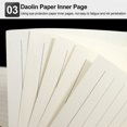 thumbnail image 5 of 1 Uds. Cuaderno Simple y a5 para reuniones de estudiantes de negocios, Bloc de notas, libro de contabilidad, negro, 5 of 5