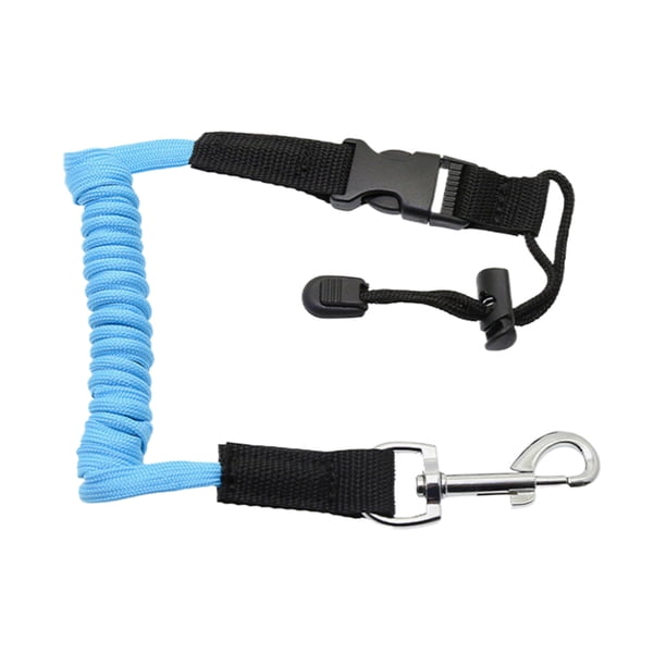 Correa Remo para Kayak Cuerda Antipérdida Accesorios Liberación Rápida () Azul