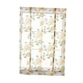 thumbnail image 1 of Cortina romana Panel De Cortinas De Persianas Romanas Cortas Para Ventana De Cocina Peonía Amarilla 80x140cm Yellow Peony 80x140cm Magideal Cortina romana, 1 of 7
