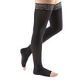 thumbnail image 2 of Medi Comfort Open Toe Thigh Highs w/ Lace Band - 20-30 mmHg   Natural III  Reg 477-III-NATURAL, 2 of 4