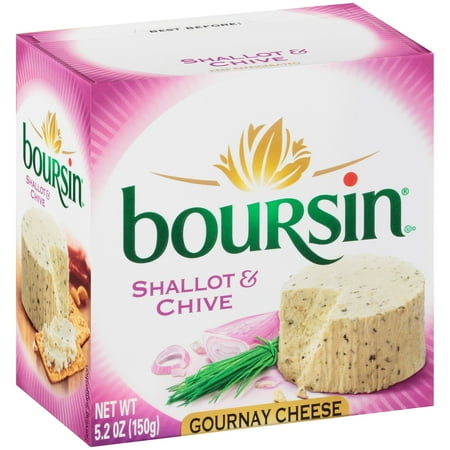 Boursin Shallot & Chive Gournay Cheese 5.2 oz. Box