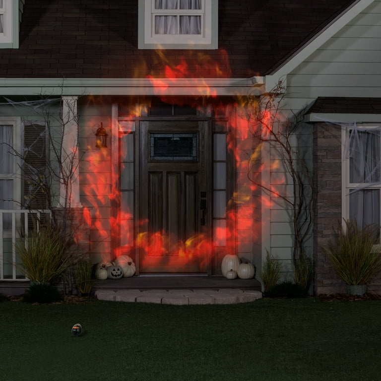 halloween flame projector