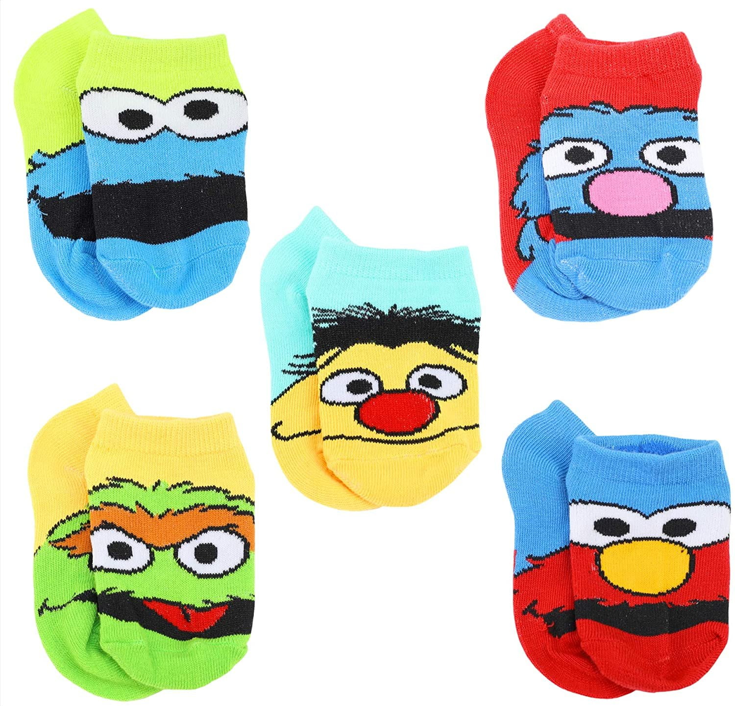 Visit the Sesame Street Store - Sesame Street Multi Pack Socks - Sesame ...