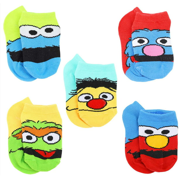 Visit the Sesame Street Store - Sesame Street Multi Pack Socks - Sesame ...