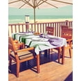 thumbnail image 2 of Hokiten Outdoor Tablecloths with Umbrella Hole & Zipper, Purple Tulip Floral Rectangle Tablecloth 60x120 Inch, Farmhouse Elegant Botanical Flowers Waterproof Table Cloth, Patio/Pool Table Covers, 2 of 7