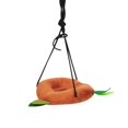 thumbnail image 4 of Hamaca para hámster, juego de taladro con hojas, columpio para loros, ardillas, bolsas de miel, juego de hamacas de peluche, 4 of 4