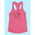 thumbnail image 3 of Rest And Relax Racerback Tank Women -Image by Shutterstock, Female x-Small, 3 of 4