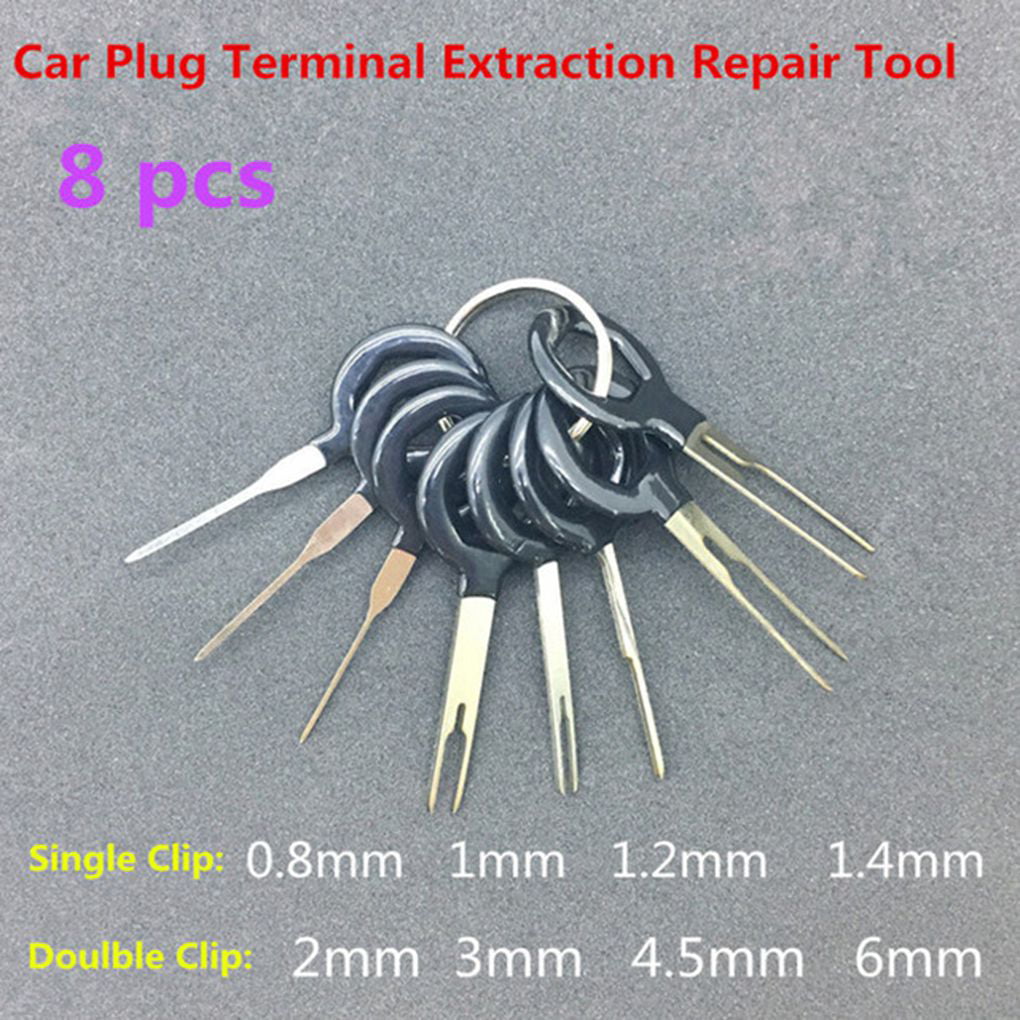 18PC Car Plug Circuit Board Wire Harness Terminal Extractor Pick Connector Tool 