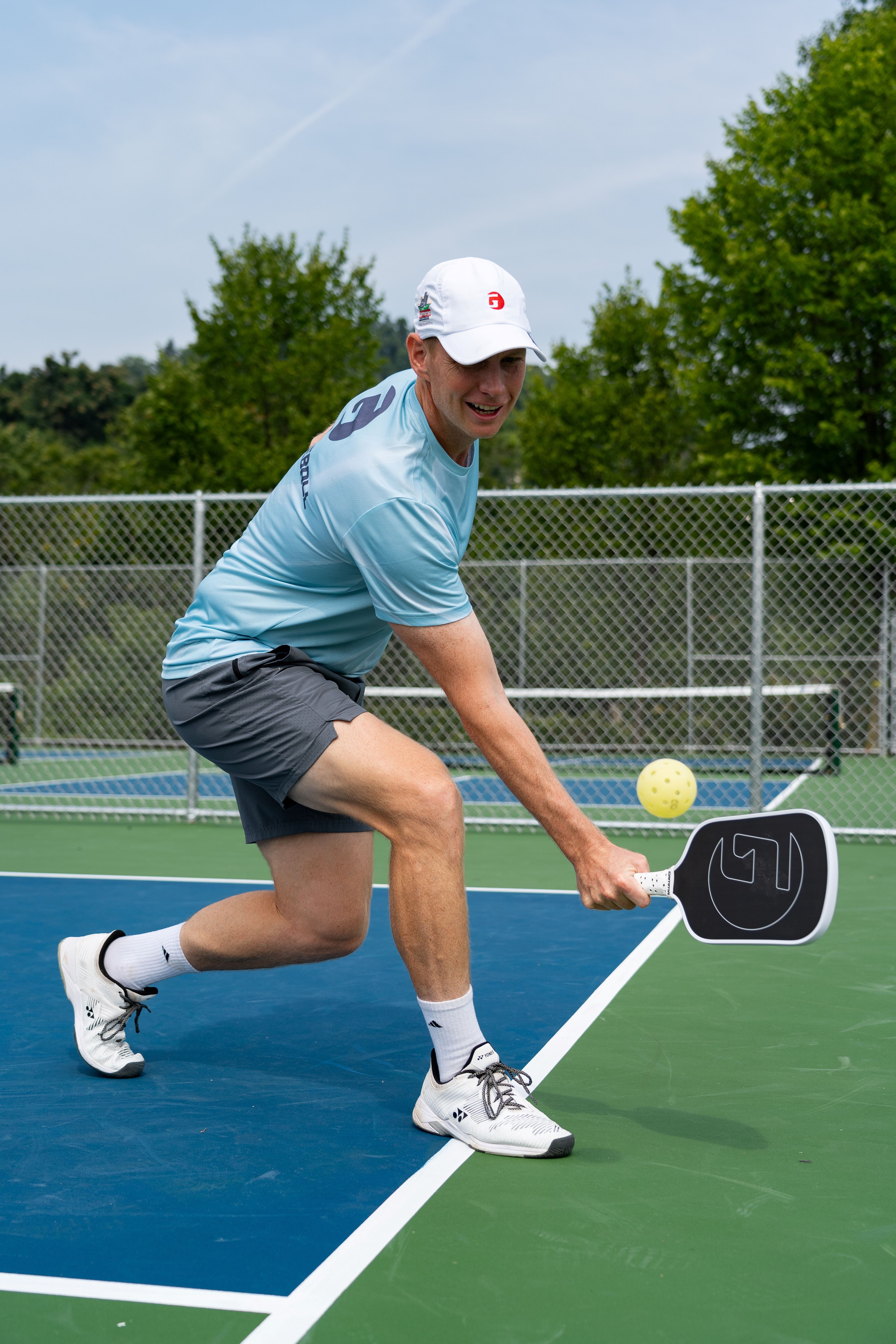 GAMMA Obsidian 13 Raw Carbon Fiber Pickleball Paddle with 13mm Core, 8.0 oz.