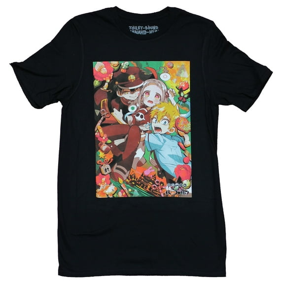 Toilet Bound Mens T-Shirt - Character Group Key Art Image (Small)