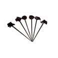 thumbnail image 2 of Juego 4 Pzas Palillos Bamboo Botanero Resistente Café Brang Brang 777, 2 of 2