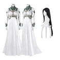 thumbnail image 2 of Disfraz de conejita blanca de Tifa Lockhart de Final Cosplay Fantasy VII Ever Crisis para niñas, disfraz de fantasía de FF7 EC para Halloween, 2 of 5