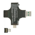 thumbnail image 1 of Medidor de voltaje USB, medidor de corriente USB de corriente de voltaje USB C, probador personalizado diseñado, 1 of 8