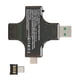 thumbnail image 2 of Medidor de corriente USB NikouMX medidor de voltaje USB C digital acabado de lujo, 2 of 8