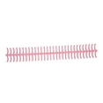 thumbnail image 1 of Spiral Binding Coil, 16mm Inner Diameter 10Pcs Pretty Colour Sheet Binding Comb  For Page Pink, 1 of 8