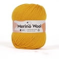 thumbnail image 2 of 1Pc Merino Wool Yarn, Hand Knitting Crochet Yarn For Diy Crafts, Scarves Hats Socks, Soft Warm Yarn For Beginners & Experts, 2 of 7