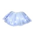 thumbnail image 2 of 3 Layers Tutu for Toddler Girls Tulle Ballet Dance Skirts Princess Kids Dress up Birthday Party White, 2 of 3