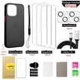 thumbnail image 3 of [3+5Pack set] Suitable for iPhone 13/13 Pro glass screen protector compatible with 6.1 inches for iphone 13 pro case USB Data line (For iPhone13 Mini (5.4''))For iPhone13-(6.1''), 3 of 7