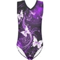 thumbnail image 1 of Maillot de Bain une Pièce pour Filles 3-14 Col en V Maillot Sans Manches, 1 of 5