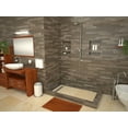 thumbnail image 7 of Tile Redi Rt3660ldr-Pvc-Sq Redi Trench 36" X 60" Rectangular Shower Base - Chrome, 7 of 7