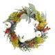 thumbnail image 1 of Autumn White Pumpkin Buttercup Wreath Garden Pendant Decoration, 1 of 4