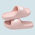 thumbnail image 4 of Unisex Cute Pink Slides EVA Summer Sandals for Women Comfortable Outdoor Beach Pool Non-Slip Lightweight Shoes,Size 4.5-6, 4 of 9
