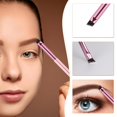 thumbnail image 4 of 12-Piece Dual-Ended Brow Brush Set - Angled Eyebrow Brush, Spoolie, Shaping & Filling for Precise Brow Brushing, 4 of 8