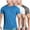 Blue/White/Dark Grey, variant on Men's 3 Pack Workout T Shirts Short Sleeve Gym Bodybuilding Muscle Shirts Base Layer Fitness Tee Tops
